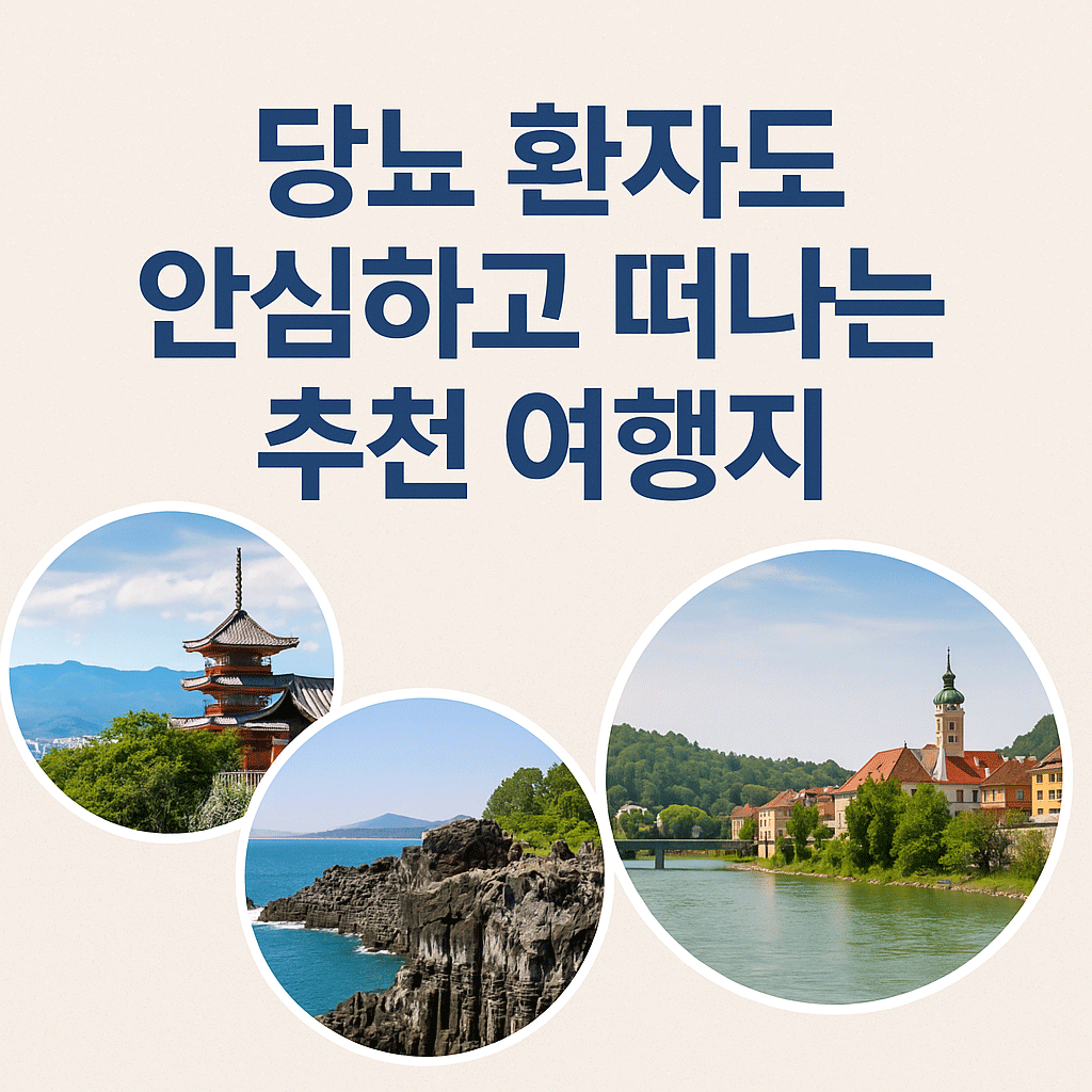 당뇨 환자도 안심하고 떠나는 추천 여행지 이미지